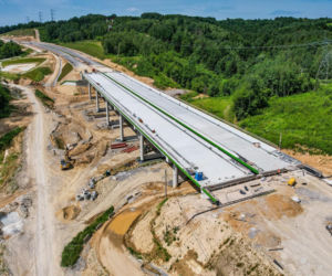Budowa S19 - Babica Jawornik z najwyższą estakadą w Polsce