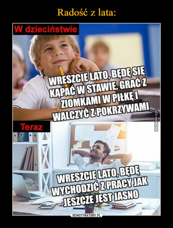 Lato 2022 - najlepsze memy na pierwszy dzień lata