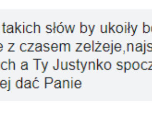 Wzruszające komentarze po śmierci 20-latki