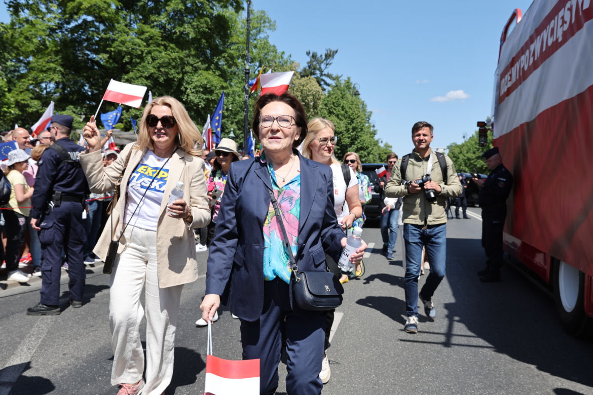 Marsz 4 czerwca. Tłumy w Warszawie