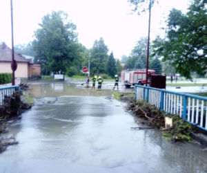 Powódź w Małopolsce, OSP Pogorzany w akcji