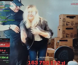 Małgorzata Kożuchowska u Łatwoganga