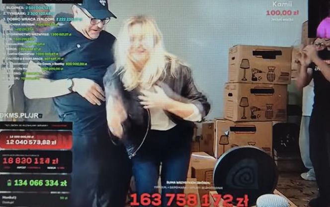 Małgorzata Kożuchowska u Łatwoganga