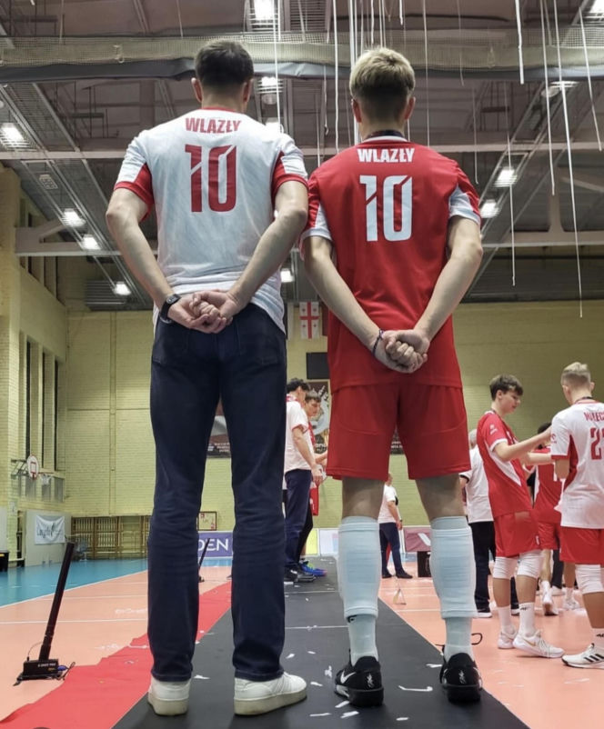 Arkadiusz Wlazły, syn Mariusza Wlazłego, też gra w siatkówkę