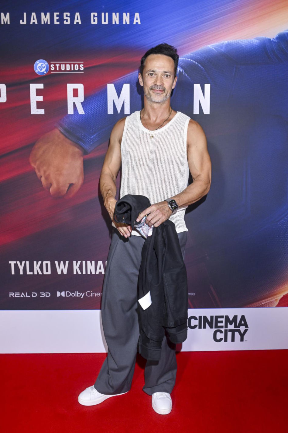 Superman na ekranie, gwiazdy na ścianie! Zobacz, kto skradł show na czerwonym dywanie