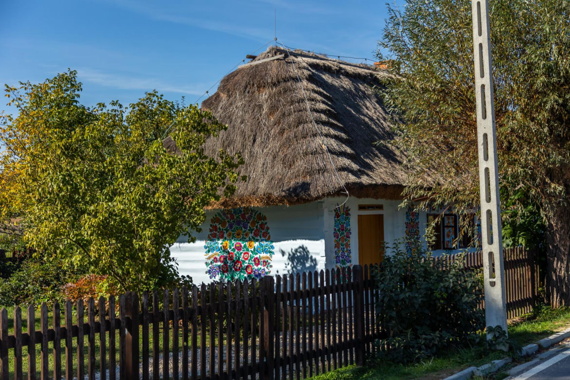 Zalipie - malowane chaty