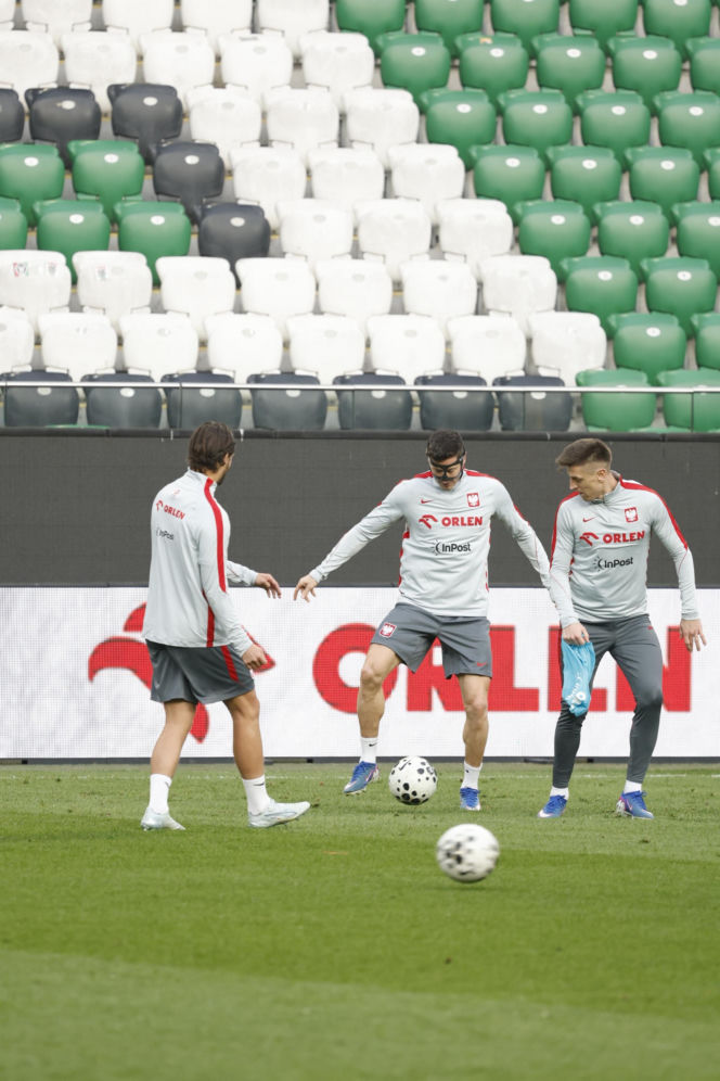 Trening reprezentacji Polski w Warszawie