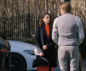 Przyjaciółki 17 odc. 206. Hania (Alicja Wieniawa-Narkiewicz), Andrzej (Adam Adamonis)