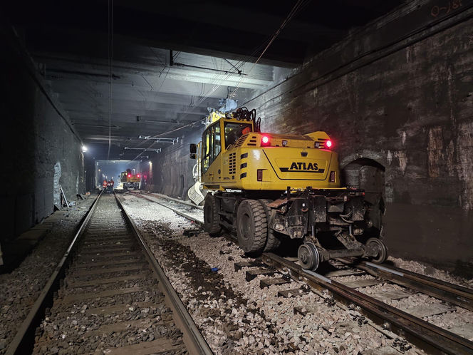 Remont na Warszawie Centralnej