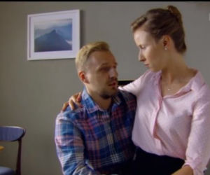 O mnie się nie martw 5 sezon odc. 2 Krzysiek (Paweł Domagała), Marta (Katarzyna Ankudowicz)