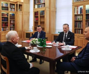Najważniejsi politycy zjechali do prezydenta na rozmowy o Trybunale Konstytucyjnym
