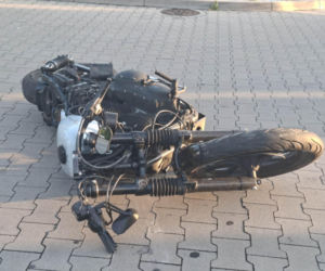 Tragedia w Kiełczewie.  Zginął motocyklista