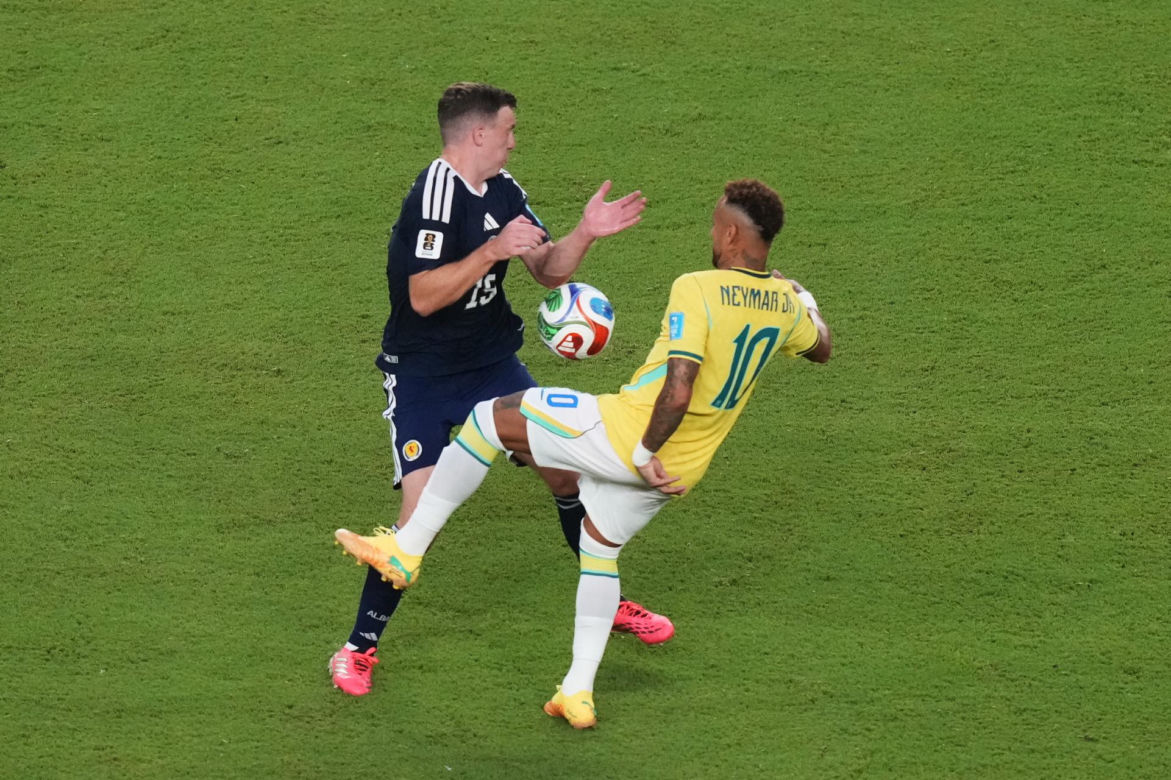 Neymar Szkocja - Brazylia