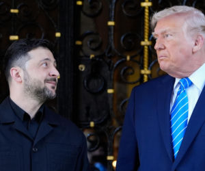 Wołodymyr Zełenski i Donald Trump