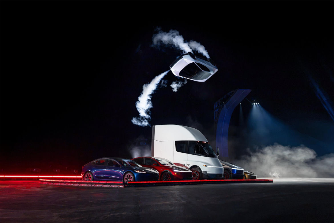 Latająca Tesla