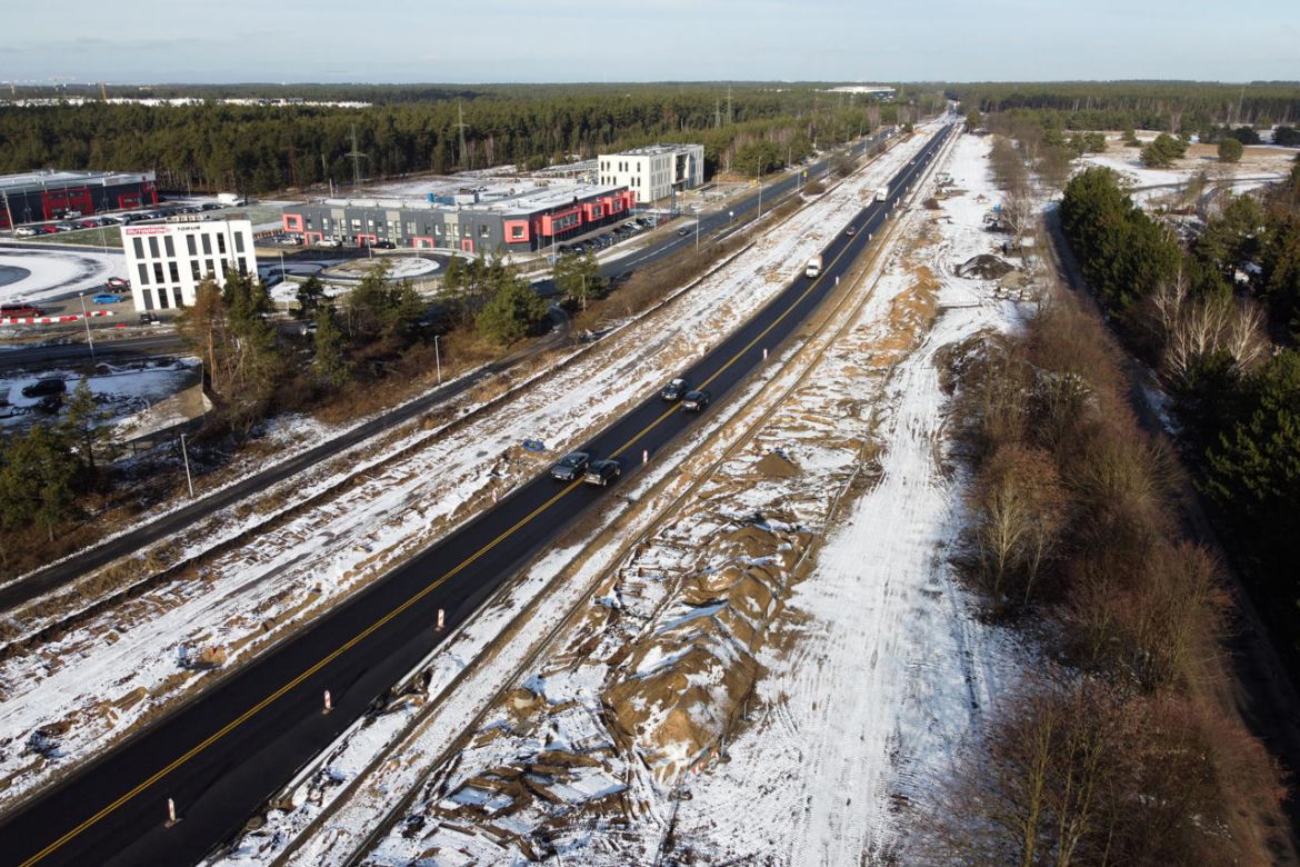 Przebudowa ulicy Grudziądzkiej w Toruniu. Nowe zdjęcia