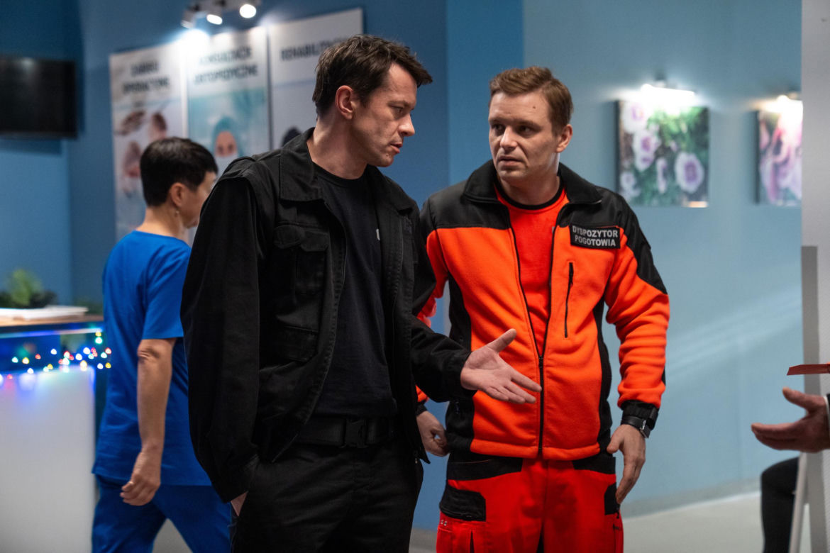 Barwy szczęścia, odcinek 3373: Daniel (Marcin Bikowski), Hubert (Marek Molak)