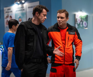 Barwy szczęścia, odcinek 3373: Daniel (Marcin Bikowski), Hubert (Marek Molak)