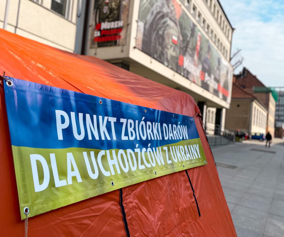 Nowy punkt zbiórki darów dla uchodźców z Ukrainy