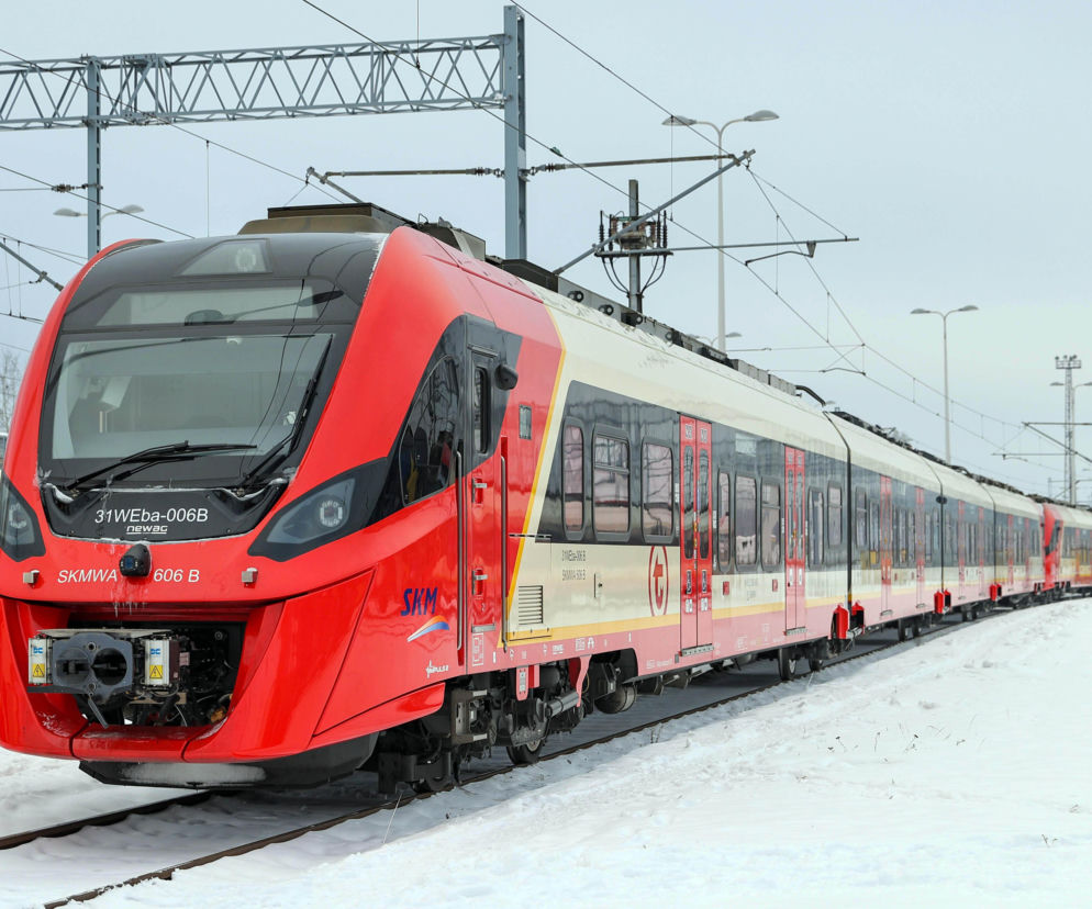Pociąg SKM Warszawa
