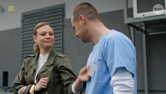 Lekarze 3 sezon. Maks Keller (Paweł Małaszyński), Olga Rojko (Magdalena Boczarska)