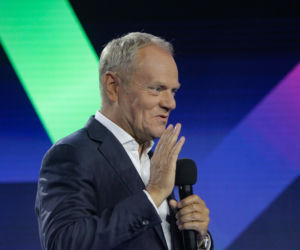 Donald Tusk na Campusie