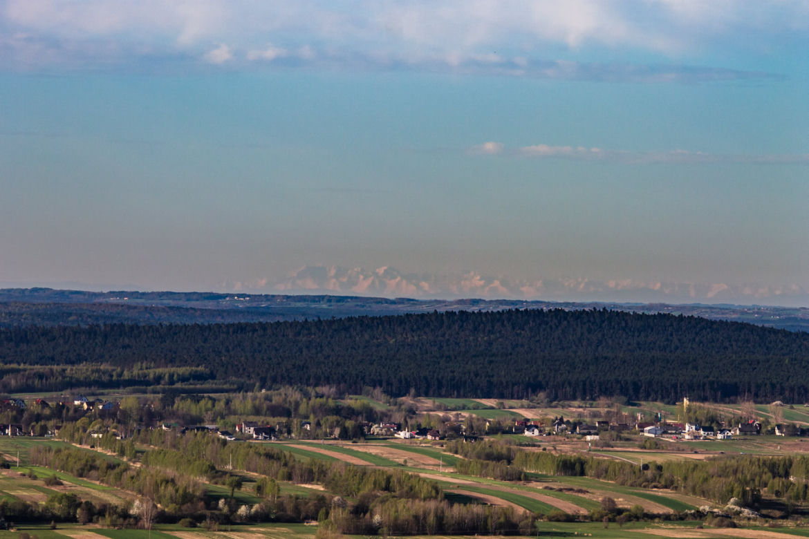 Tatry, Beskidy, Tarnobrzeg widziane z Kielc i Świętokrzyskiego. Zobacz zdjęcia Pawła Kłaka