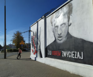 Powstawanie nowego muralu Solidarności w Siedlcach - 28.09.2021