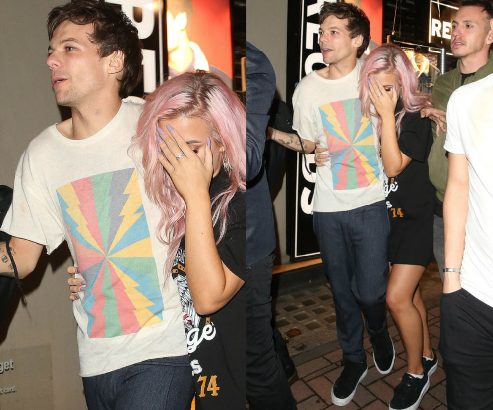 Louis Tomlinson z siostrą