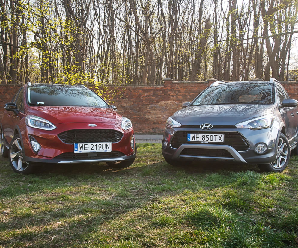Hyundai i20 Active 1.0 T-GDI 100 KM vs. Ford Fiesta Active 1.5 EcoBlue 120 KM