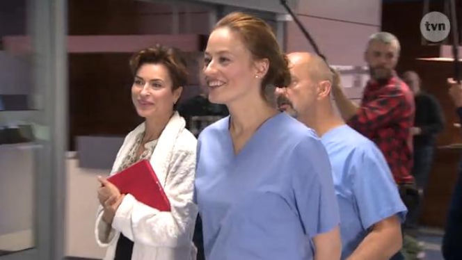 Lekarze 5 sezon. Magdalena Różczka, Danuta Stenka na planie Lekarzy