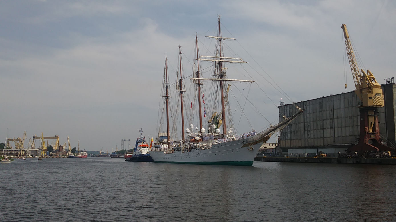 Juan Sebastian de Elcano zawinął do Szczecina