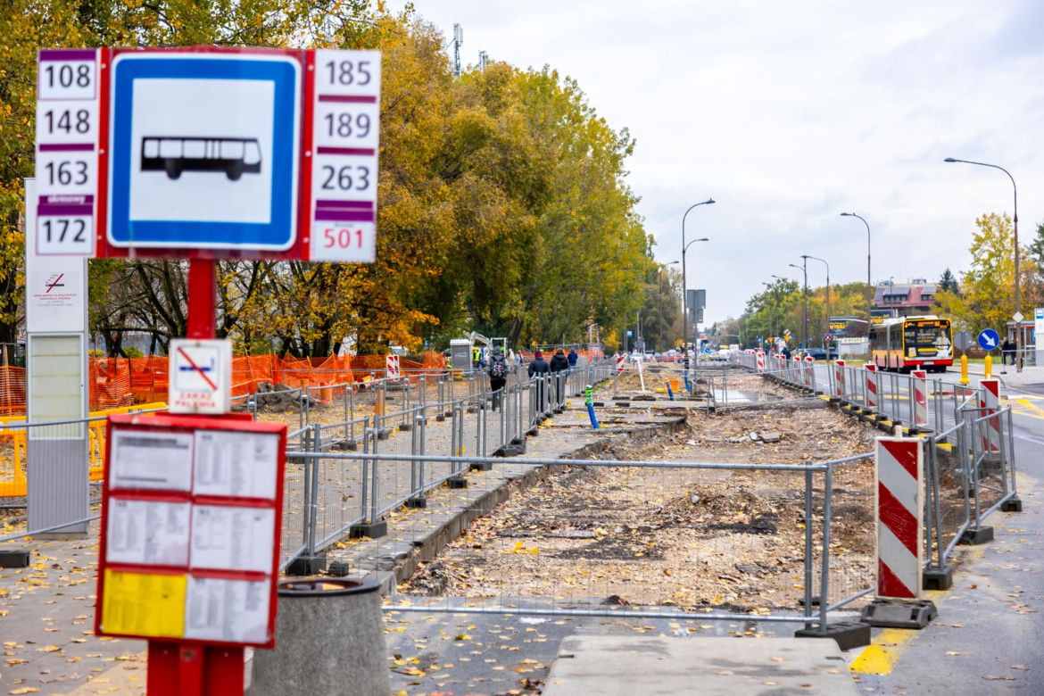Tramwaj do Wilanowa – odnoga na Stegny