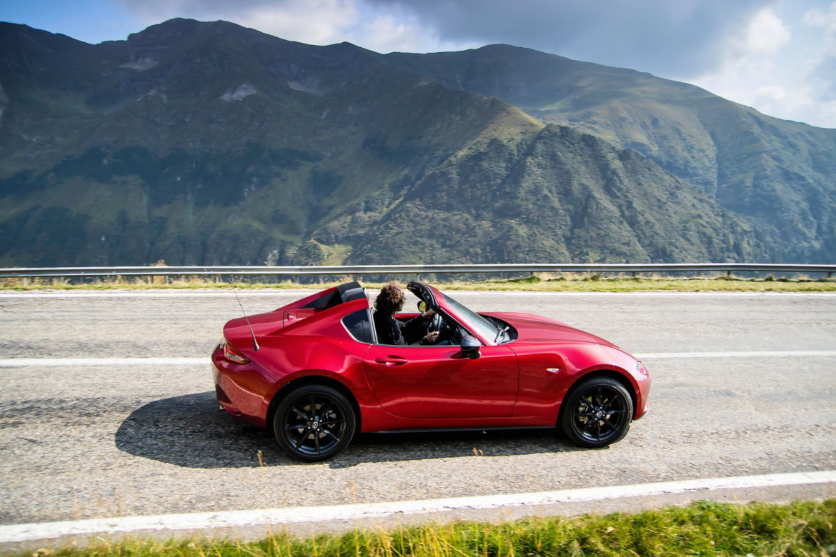 Mazda MX-5 RF na Drodze Transfogaraskiej
