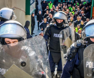 Tak policjanci przygotowują się do starć z pseudokibicami