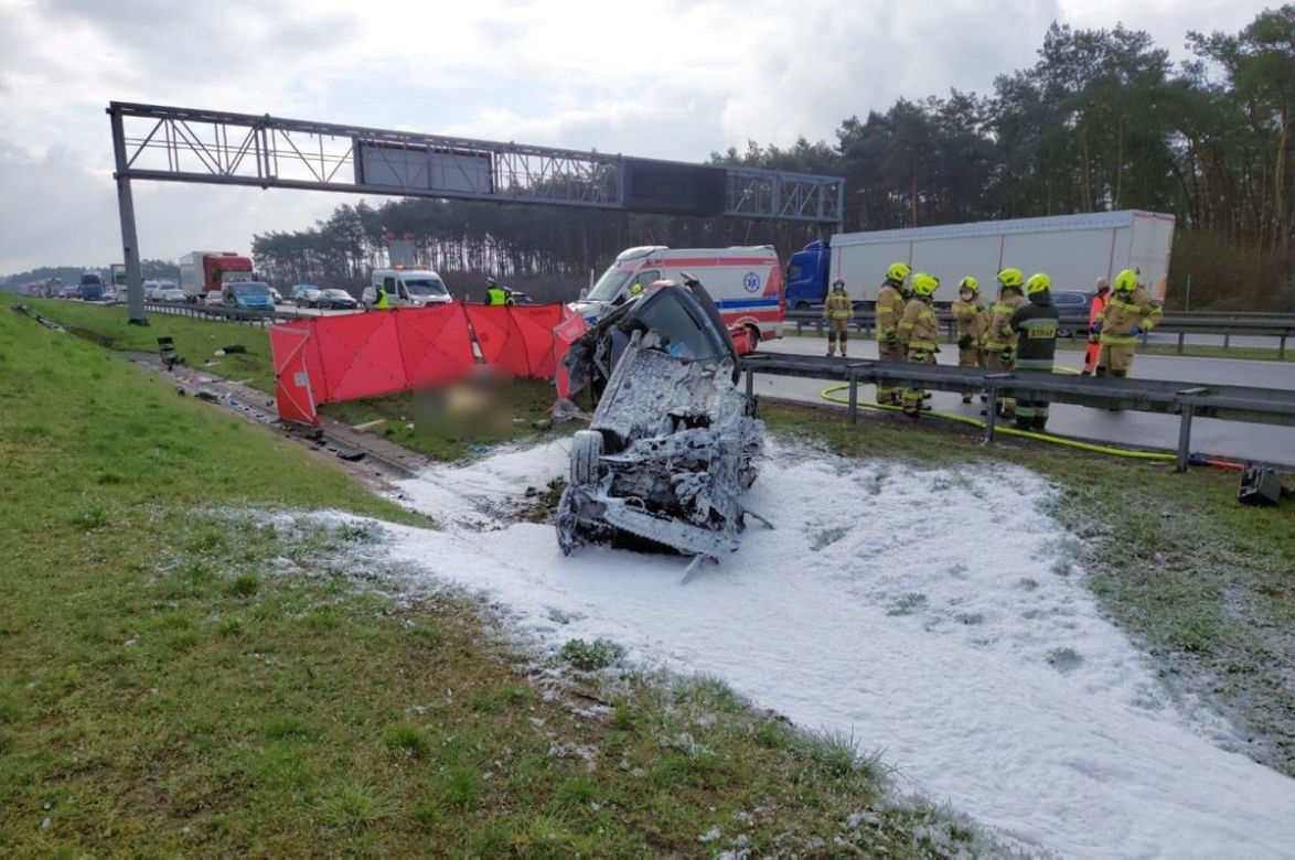 Śmiertelny wypadek na A4. Nie żyje dziecko.