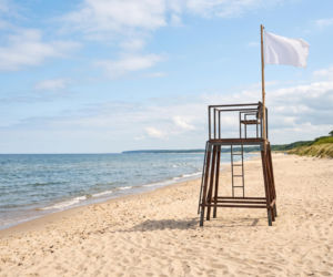 Sinice Świnoujście. Czy w Świnoujściu można się kąpać 30.07? Flaga, warunki pogodowe