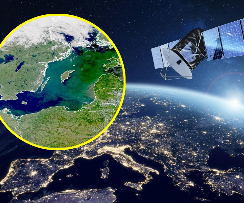 Bałtyk pokrył się zielonymi plamami. Satelity uchwyciły groźne zjawisko