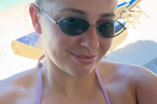 Jelena Ostapenko na wakacjach