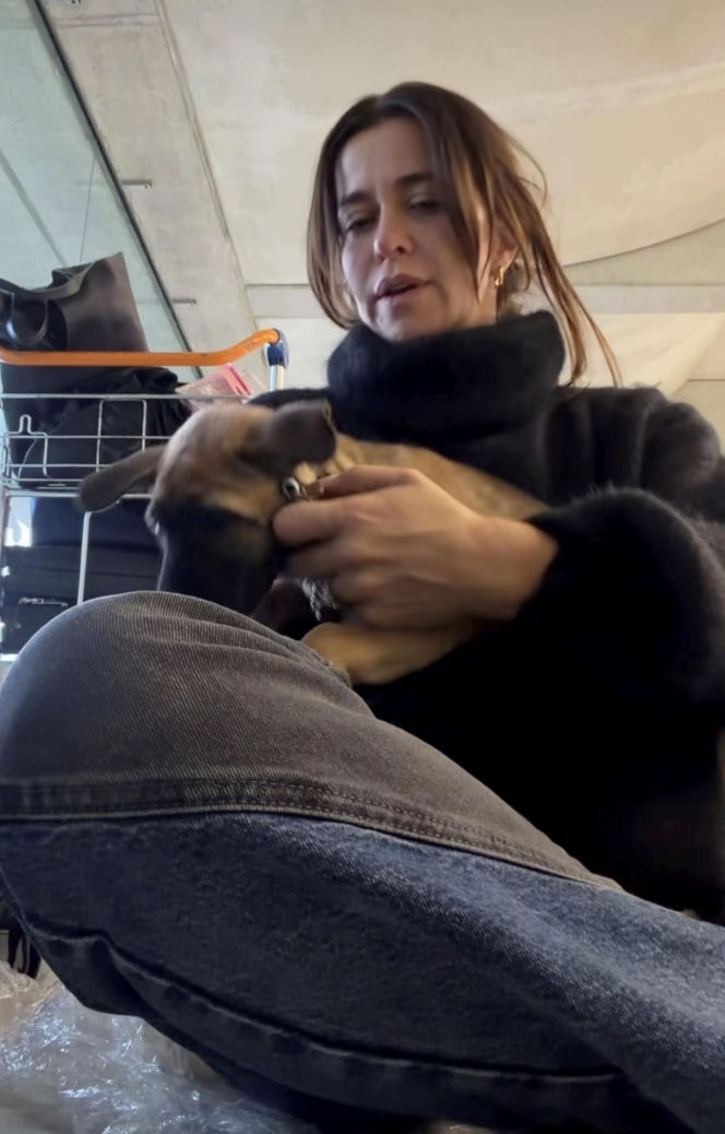 Malwina Wędzikowska uratowała psa