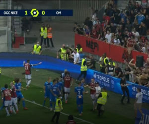 SKANDAL w meczu Nice - Olympique Marsylia!