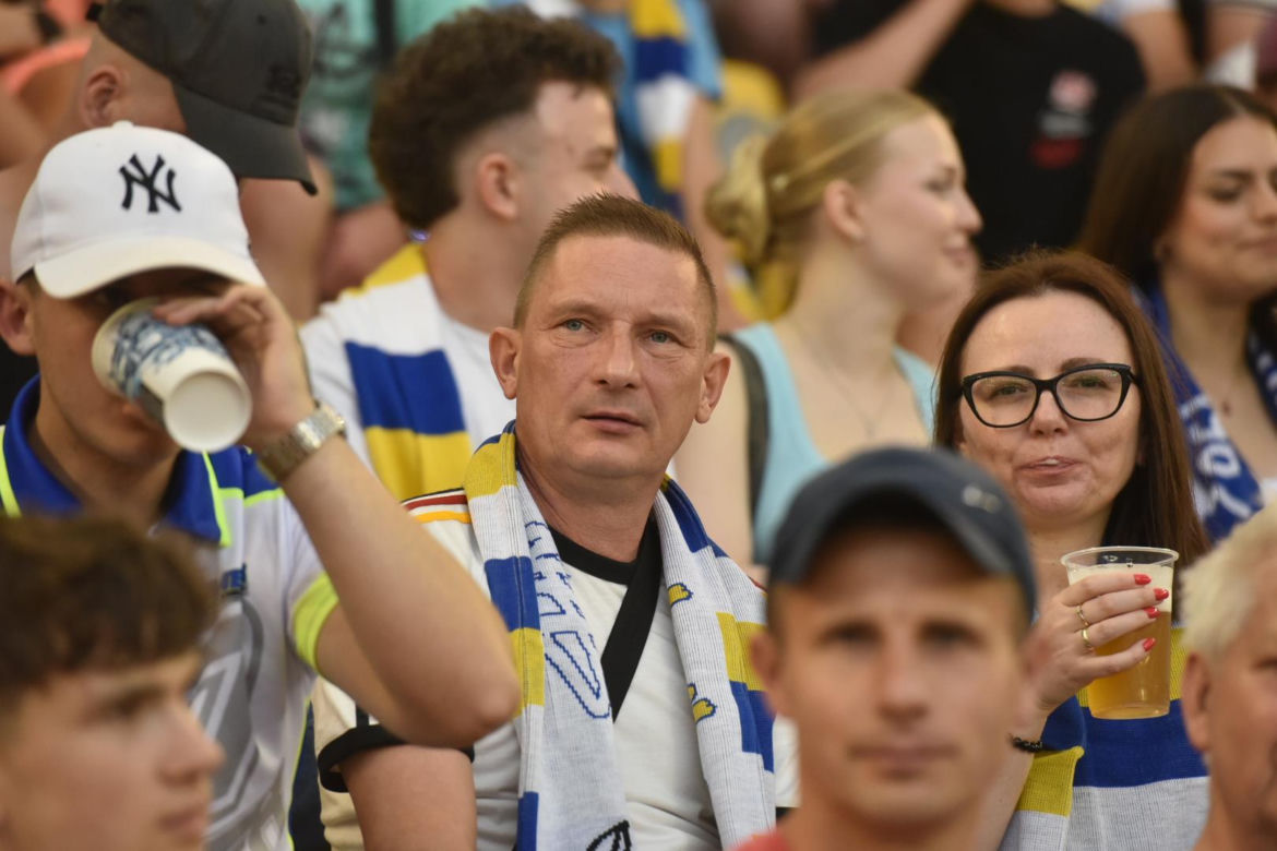 PRES Grupa Deweloperska Toruń - Orlen Oil Motor Lublin, zdjęcia kibiców z meczu 9. kolejki PGE Ekstraligi na Motoarenie