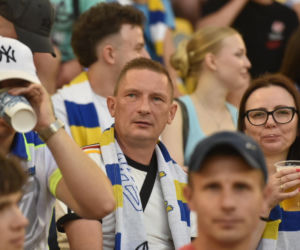 PRES Grupa Deweloperska Toruń - Orlen Oil Motor Lublin, zdjęcia kibiców z meczu 9. kolejki PGE Ekstraligi na Motoarenie