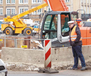 Plac Wileński się zapada