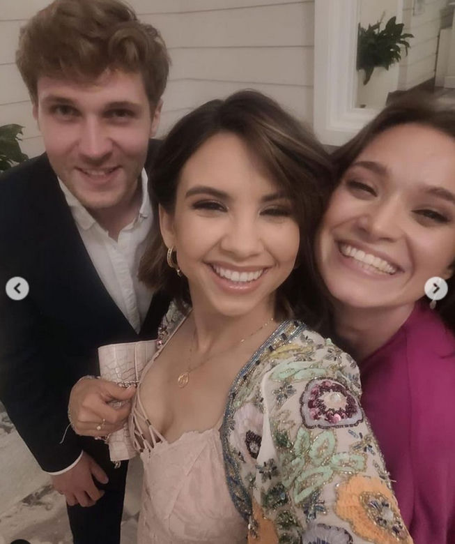 Impreza gwiazd M jak miłość. Ilona Janyst (Aneta), Klaudia Kulinicz (Laura), Mikołaj Bartosiewicz (Arek Karnowski)