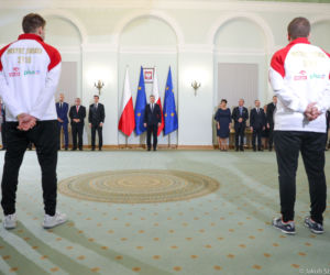 Siatkarze u prezydenta