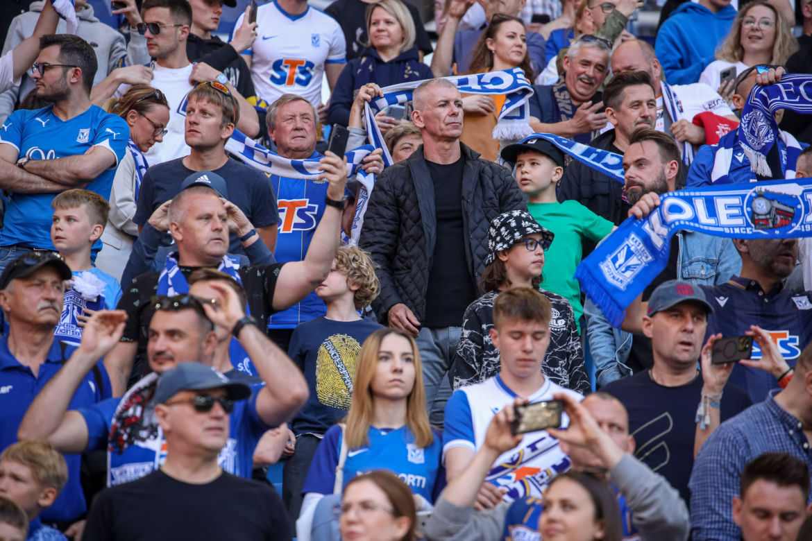 Tak bawili się kibice na meczu Lech Poznań - Jagiellonia Białystok