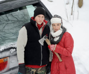 NAD ROZLEWISKIEM odc. 1. Małgosia (Joanna Brodzik), Krzysztof (Mateusz Janicki)