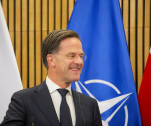 Szef NATO na mazurskim poligonie. Mark Rutte ostrzegł Putina: „Jesteśmy zjednoczeni i gotowi