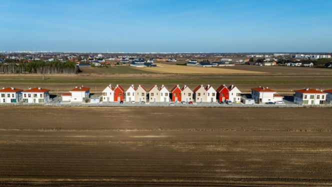 Osiedle łanowe w sołectwie Podolszyn